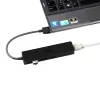 i-tec Advance USB 3.0 plonas 3 prievadų USB HUB su Gigabit Ethernet adapteriu, juodas