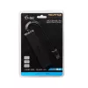 i-tec Advance USB 3.0 plonas 3 prievadų USB HUB su Gigabit Ethernet adapteriu, juodas