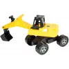 Lena GIGA TRUCKS Ekskavatorius, plastikinis, juodas/geltonas, 70 cm