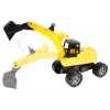 Lena GIGA TRUCKS Ekskavatorius, plastikinis, juodas/geltonas, 70 cm