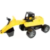 Lena GIGA TRUCKS Ekskavatorius, plastikinis, juodas/geltonas, 70 cm