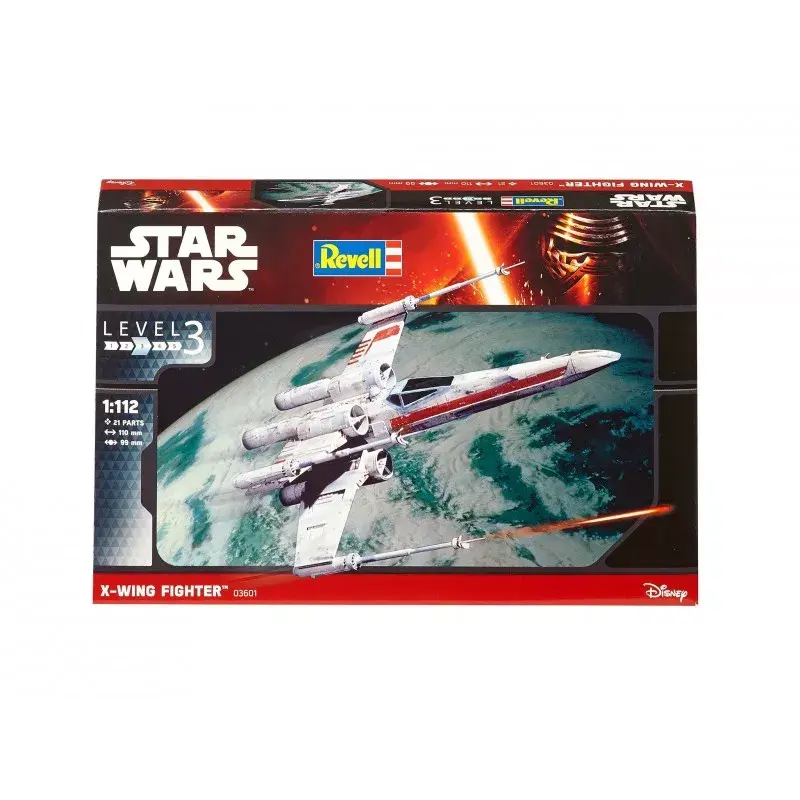 Revell X-wing Fighter – erdvėlaivio modelio surinkimo rinkinys