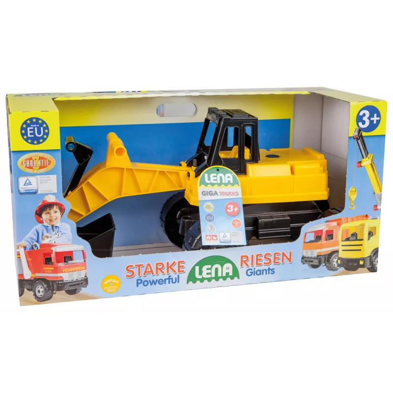 Lena GIGA TRUCKS 02047 žaidimų ekskavatorius