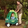 Little Tikes Cozy Coupe Dino stumdomas automobilis, 1,5 m., 4 ratai, plastikas, juoda/žalia