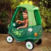 Little Tikes Cozy Coupe Dino stumdomas automobilis, 1,5 m., 4 ratai, plastikas, juoda/žalia