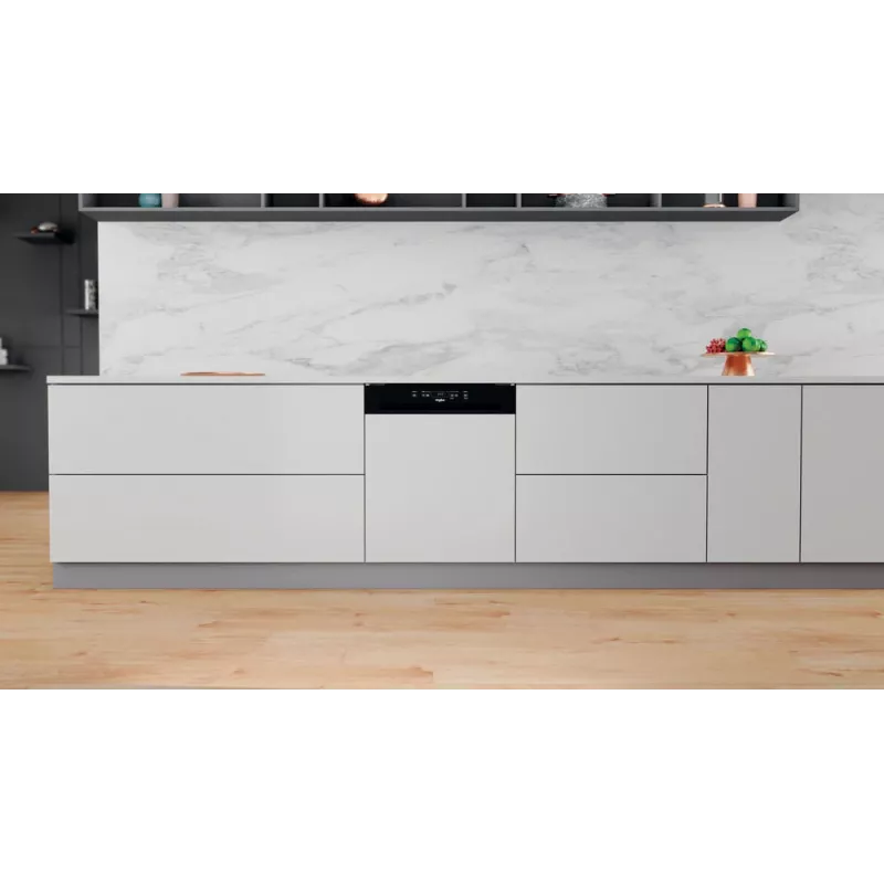 Whirlpool WBC3C26B Pusiau įmontuojama indaplovė 14 komplektų