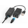 DIGITUS USB 2.0 prailgintuvas per Cat5/5e/6 kabelį iki 50 m