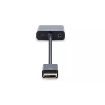 DIGITUS HDMI į VGA keitiklis, adapteris Typ A - VGA (D-Sub) jungtis, 3,5 mm garso lizdas, juodas