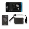 Išorinis HDD/SSD korpusas i-tec MySafe USB 3.0 Easy 2.5 colio juodas