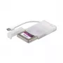 Išorinis dėklas HDD/SSD i-tec MySafe USB 3.0 Easy 2,5 colio – Baltas