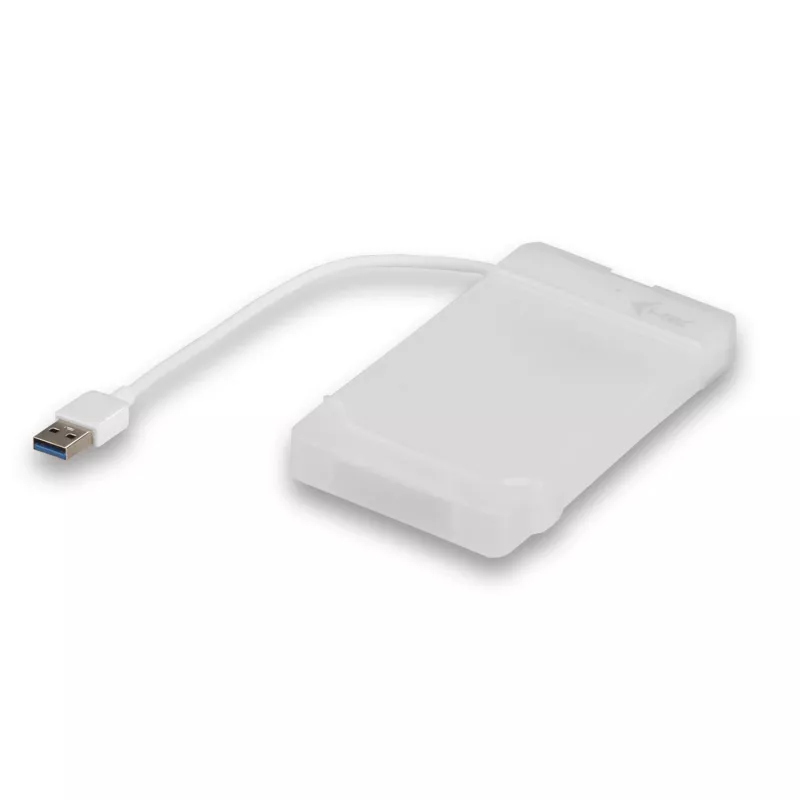 Išorinis dėklas HDD/SSD i-tec MySafe USB 3.0 Easy 2,5 colio – Baltas