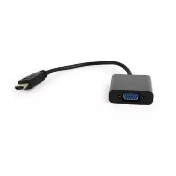 Gembird HDMI į VGA adapterio laidas, vienas prievadas, juodas