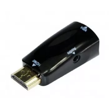 Gembird A-HDMI-VGA-02 adapteris HDMI į VGA juodas