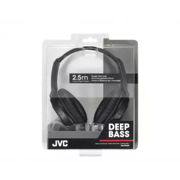 JVC HA-RX330-E Ausinės Laidinės Uždedamos Muzikos Juodos