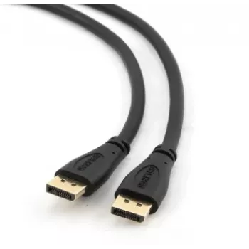 DisplayPort kabelis GEMBIRD CC-DP2-10 — DisplayPort į DisplayPort, 3 m, juodas, paauksuoti kontaktai