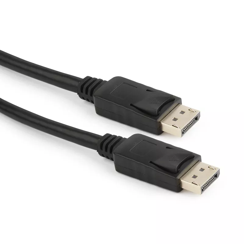DisplayPort kabelis GEMBIRD CC-DP2-10 — DisplayPort į DisplayPort, 3 m, juodas, paauksuoti kontaktai