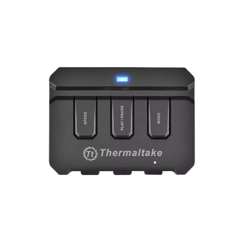 THERMALTAKE Riing 12 LED RGB 256 spalvų aukšto statinio slėgio radiatoriaus ventiliatorius (3 vnt. rinkinys)