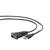 GEMBIRD USB į DB9M RS232 PL2303TA keitiklis juodas – 1,5 m