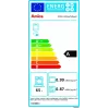 Įmontuojama elektrinė orkaitė AMICA EB7541D Fine, 65 L, garų valymas, konvekcija, grilis, nerūdijantis plienas