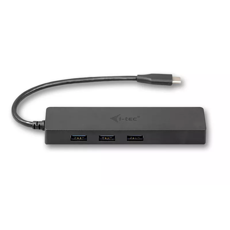 i-tec Advance USB-C Slim Passive HUB 3 prievadai + Gigabit Ethernet adapteris