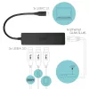 i-tec Advance USB-C Slim Passive HUB 3 prievadai + Gigabit Ethernet adapteris