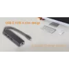 i-tec Advance USB-C Slim Passive HUB 3 prievadai + Gigabit Ethernet adapteris