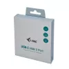 i-tec Metal USB-C HUB 3 prievadų + Gigabit Ethernet adapteris