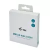 i-tec Metal USB 3.0 HUB 3 prievadai + Gigabit Ethernet adapteris