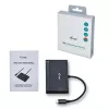 USB-C į HDMI kelioninis adapteris ITEC i-tec USB C HDMI Travel Adapter PD/Data — juodas