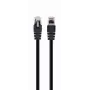 Gembird PP6U-0.25M/BK jungiamasis kabelis CAT6 UTP 0,25 m juodas