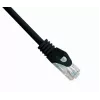 Gembird PP6U-0.25M/BK jungiamasis kabelis CAT6 UTP 0,25 m juodas