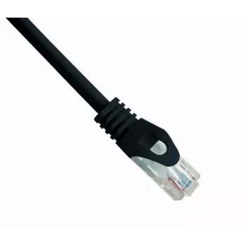 Gembird PP6U-0.25M/BK jungiamasis kabelis CAT6 UTP 0,25 m juodas