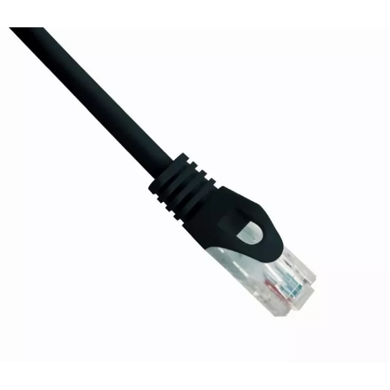 Gembird PP6U-0.25M/BK jungiamasis kabelis CAT6 UTP 0,25 m juodas