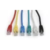 Gembird PP6U-0.25M/BK jungiamasis kabelis CAT6 UTP 0,25 m juodas