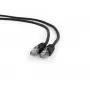 Tinklo laidas Gembird PP6U-3M/BK RJ-45 Cat6 3m Juodas