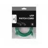 Gembird PP6U-5M/G 5 m CAT6 UTP Ethernet pataisos laidas – žalias