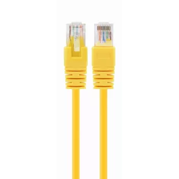 Tinklo kabelis Gembird Cat6 U/UTP 0,25 m RJ-45 geltonas