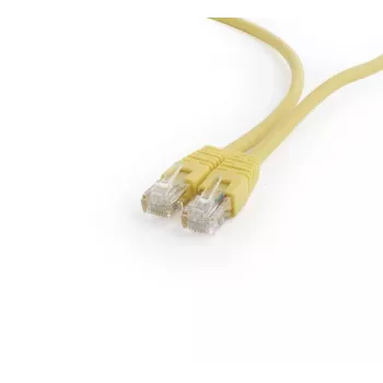 Tinklo kabelis Gembird Cat6 U/UTP 0,25 m RJ-45 geltonas