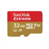 WESTERN DIGITAL SanDisk micro SDXC Extreme 32GB (A1/ V30/ U3/ UHS-I/ Cl.10/ R100/ W60) su adapteriu veiksmo kameroms