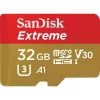 WESTERN DIGITAL SanDisk micro SDXC Extreme 32GB (A1/ V30/ U3/ UHS-I/ Cl.10/ R100/ W60) su adapteriu veiksmo kameroms