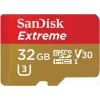 WESTERN DIGITAL SanDisk micro SDXC Extreme 32GB (A1/ V30/ U3/ UHS-I/ Cl.10/ R100/ W60) su adapteriu veiksmo kameroms