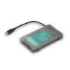 i-tec MySafe USB-C 3.1 Gen. 2 easy, išorinis korpusas 2,5 inch SATA diskams, juodas