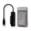 i-tec MySafe USB-C 3.1 Gen. 2 easy, išorinis korpusas 2,5 inch SATA diskams, juodas