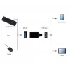 USB adapteris Gembird A-USB3-CMAF-01 — USB Type-C į USB (USB 2.0 / 3.2 Gen 1), kompaktiškas juodas