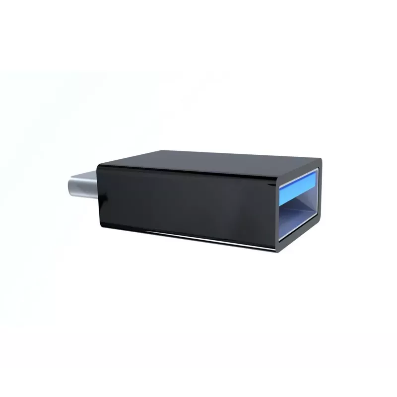USB adapteris Gembird A-USB3-CMAF-01 — USB Type-C į USB (USB 2.0 / 3.2 Gen 1), kompaktiškas juodas