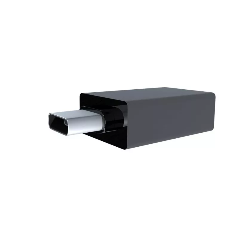 USB adapteris Gembird A-USB3-CMAF-01 — USB Type-C į USB (USB 2.0 / 3.2 Gen 1), kompaktiškas juodas