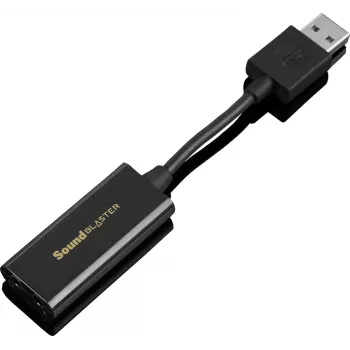 CREATIVE LABS Sound Blaster PLAY! 3 – išorinė garso kortelė USB 2.0 kanalų