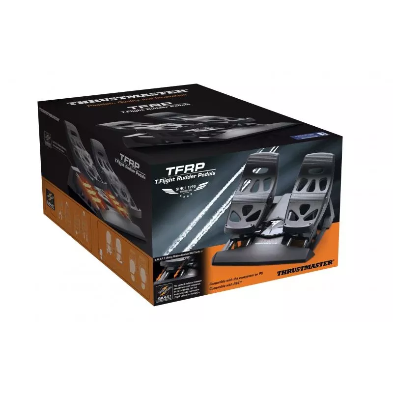 Thrustmaster T.Flight Rudder Pedals pedalai, juodi, USB, PC, PlayStation 4, Xbox