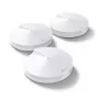 TP-Link AC1300 Deco M5 belaidžio tinklo maršrutizatorių rinkinys (3 vnt.), balta, vidinė antena, tinklo sistema, dviejų juostų (2,4 GHz / 5 GHz), Wi-Fi 5 (802.11ac), 1300 Mbit/s