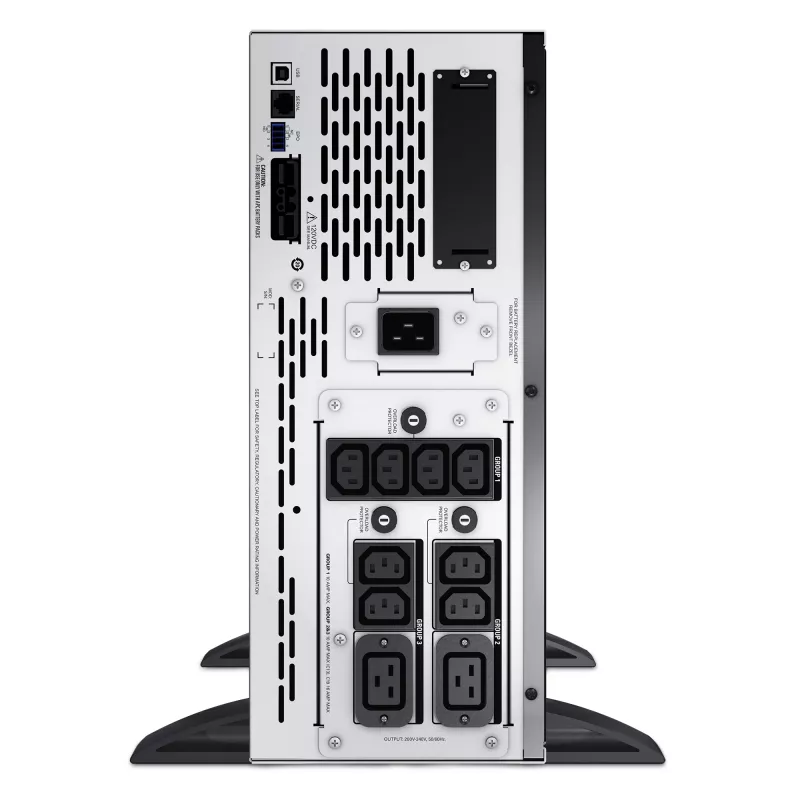 APC Smart-UPS X SMX2200HVNC – 2200VA, 8x C13 + 2x C19 lizdai, USB, praplečiamas veikimo laikas, trumpas gylis, NMC